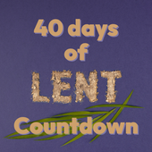 40 Days Lent Countdown