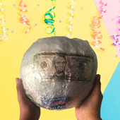 Saran Wrap Ball with Prizes