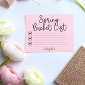 Spring Bucket List Ideas