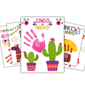 Cinco De Mayo Handprint Art