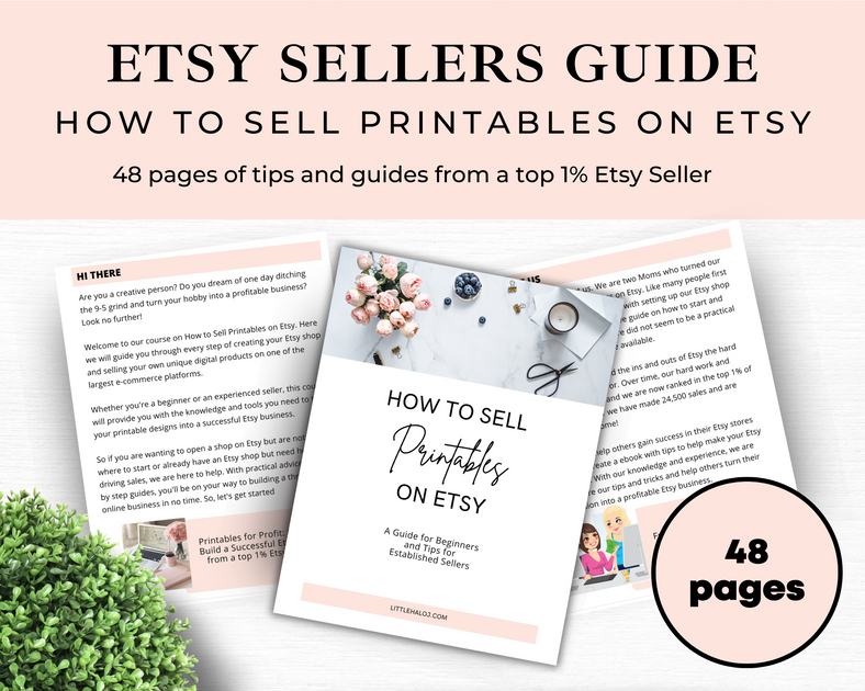 How to Sell Printables on Etsy | LittleHaloJ How to Sell Printables on Etsy | LittleHaloJ