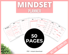 Printable Mindset Planner