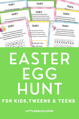 Easter Egg Scavenger Hunt Printable