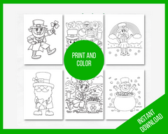 St Patricks Day Printable Coloring Pages