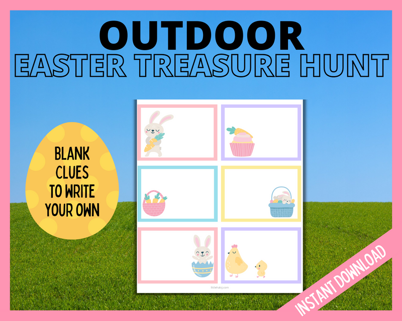 Outdoor Kids Easter Treasure Hunt