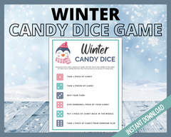 Winter Candy Dice Game