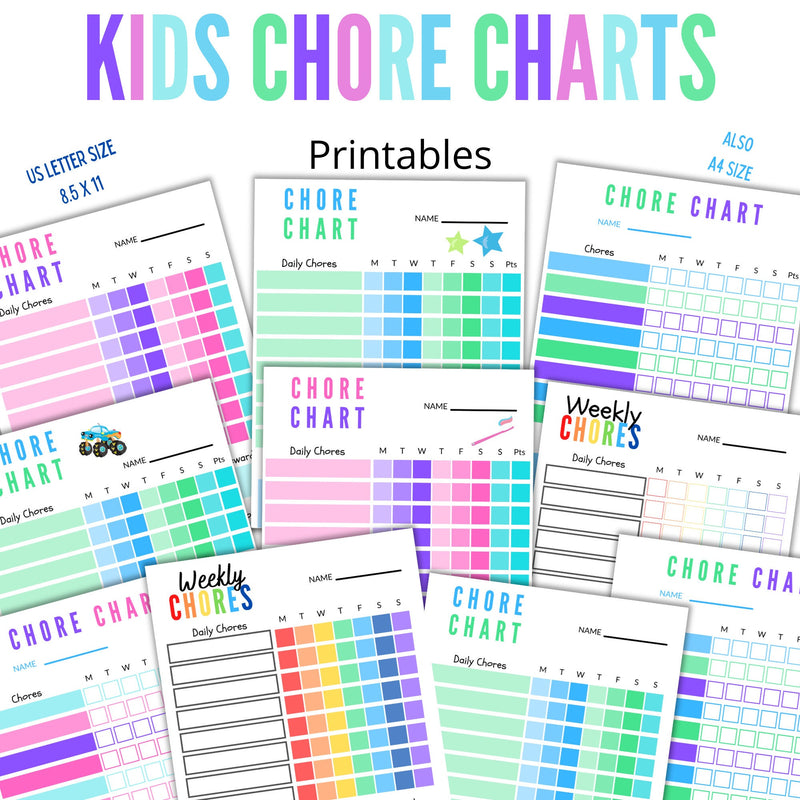 Kids Chore Charts