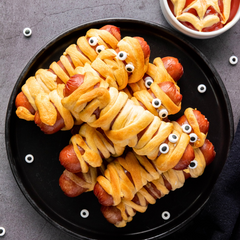 Air Fryer Mummy Dogs