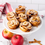 Apple Puff Pastry Roses