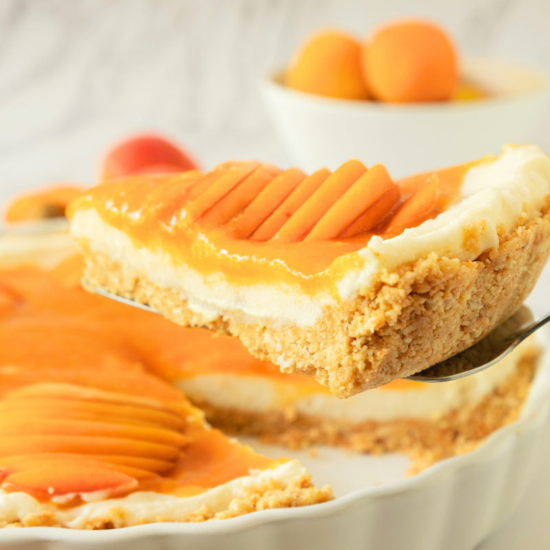 Apricot Cheesecake Tart