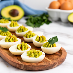 Avocado Deviled Eggs