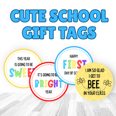 Back to School Gift Tags