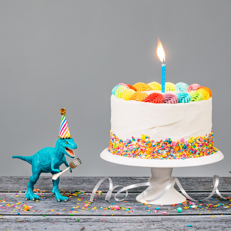 Dinosaur Birthday Party Game Pin the Tail on the Dinosaur