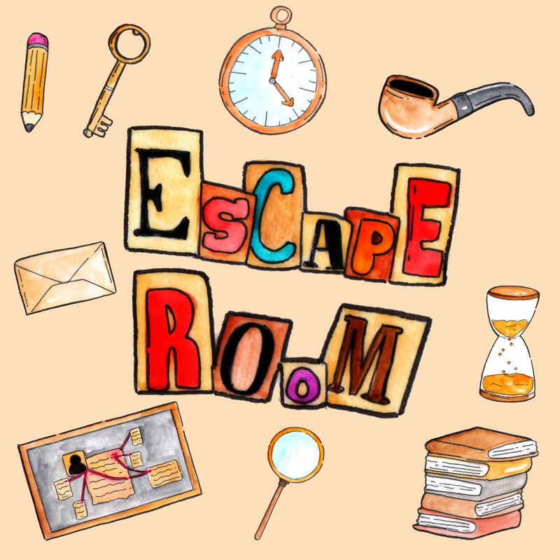 Printable Escape Room Games | LittleHaloJ
