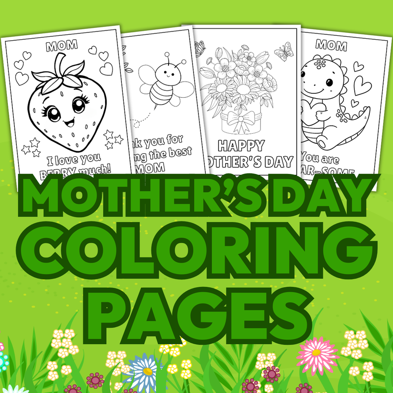Free Mothers day coloring pages