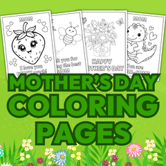 Free Mothers day coloring pages
