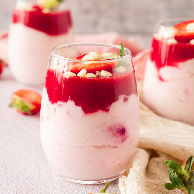 Strawberry Mascarpone Mousse