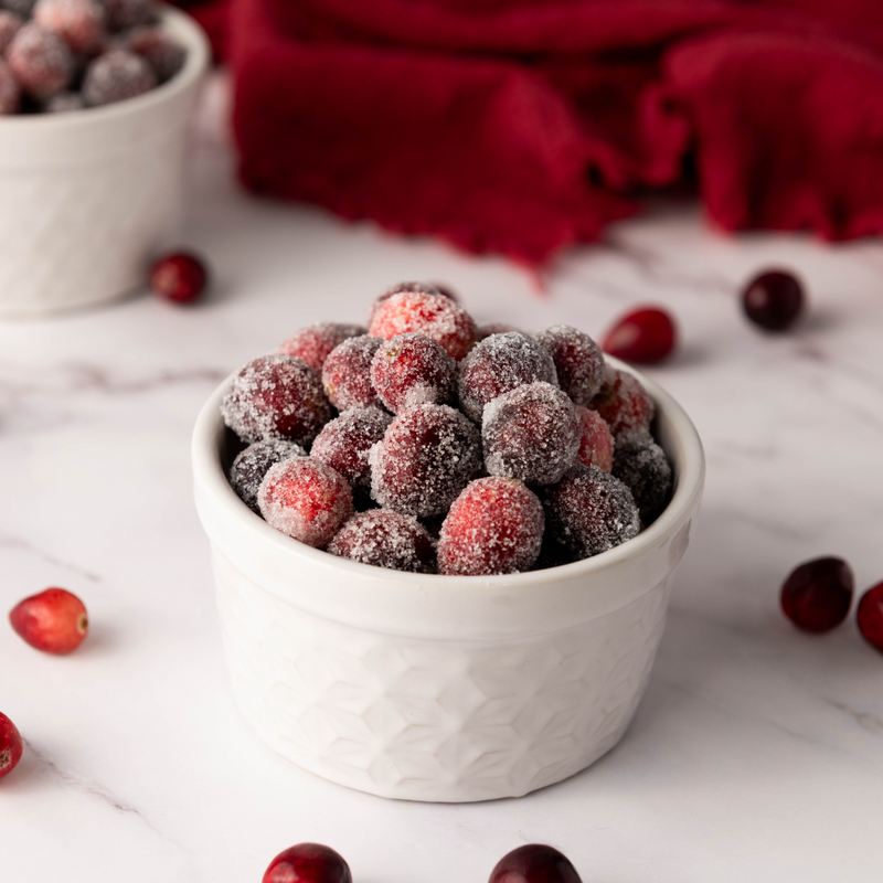 Sugared Cranberries Recipe