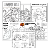 Printable Thanksgiving Activities for Kids