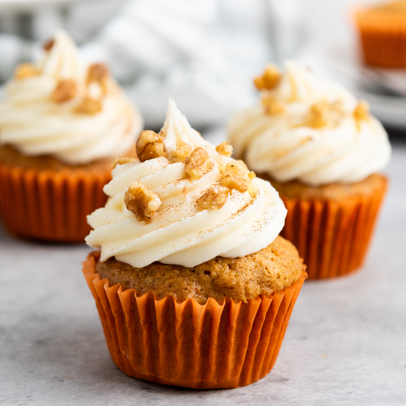 Carrot Cake Cupcakes Recipe