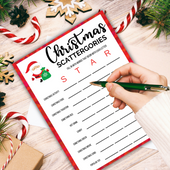 Christmas Scattergories Game