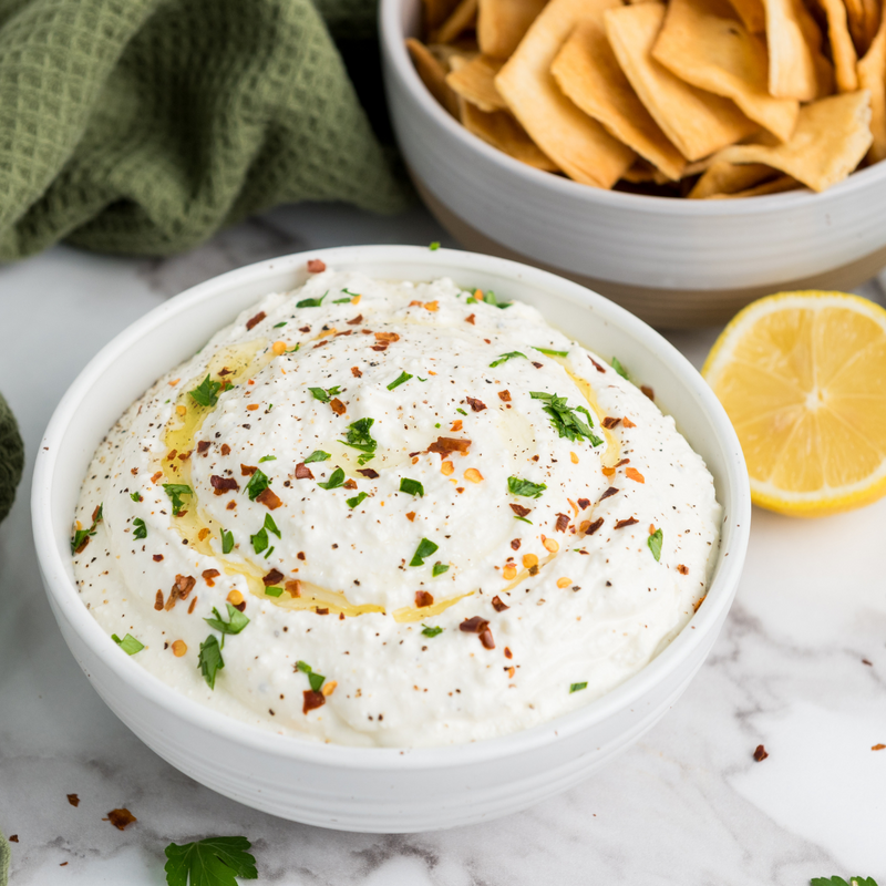 whipped feta dip