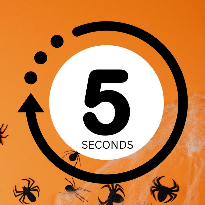 Halloween 5 Second Rule Game
