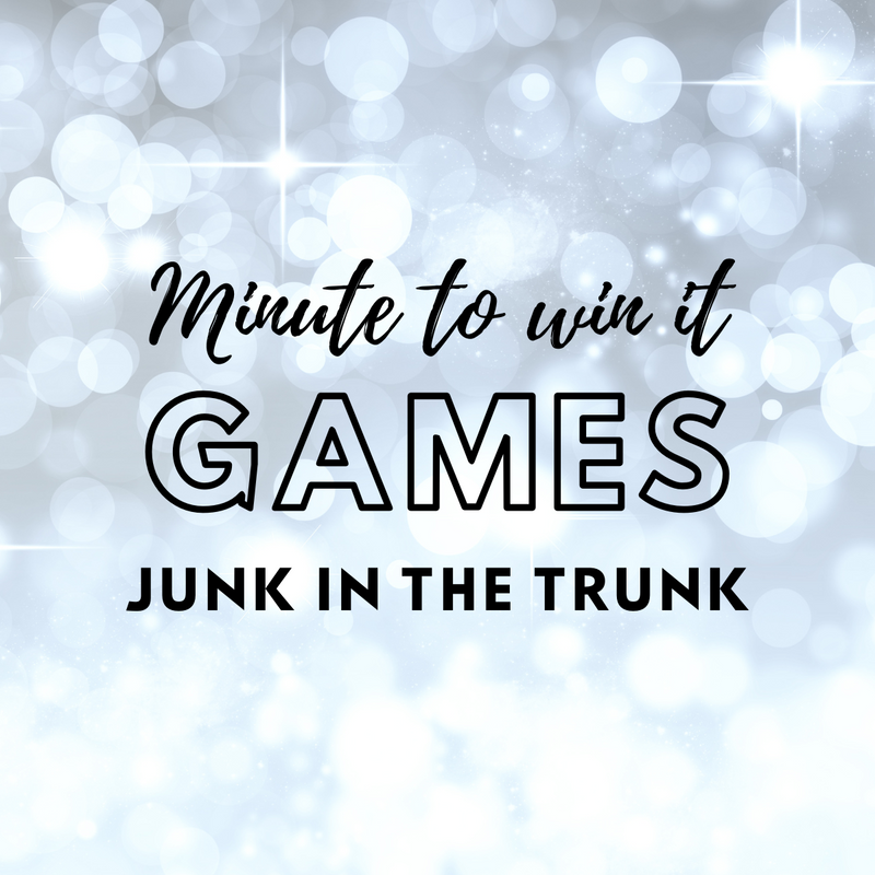 Minute to Win it Junk in the Trunk Game