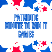 Patriotic Minute to Win It Games (with free printable)
