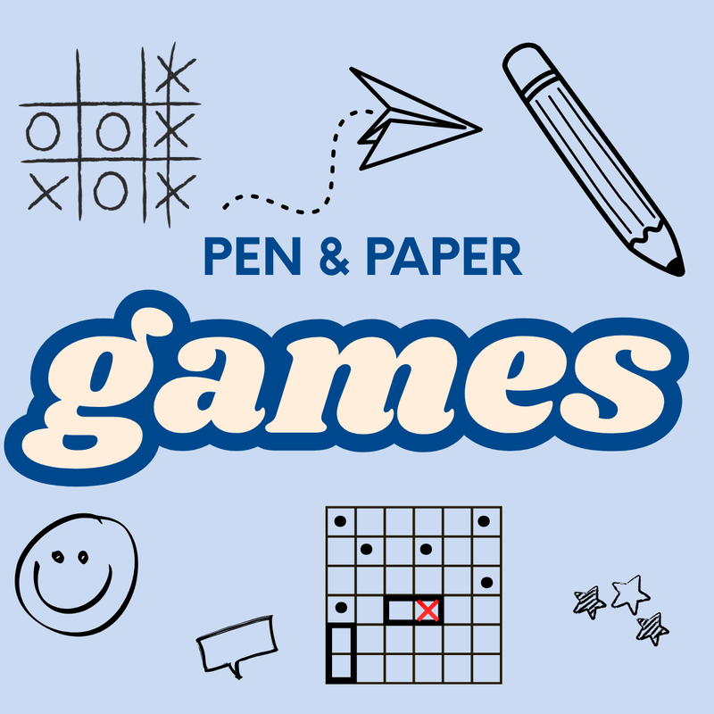 Pen and Paper Games | LittleHaloJ