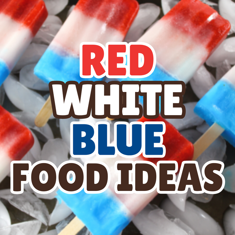 Red White and Blue Party Food