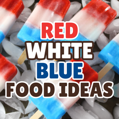 Red White and Blue Party Food