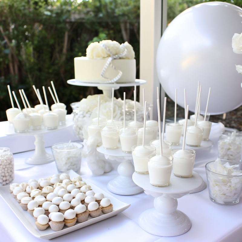 All white party themes decorations at home ideas 