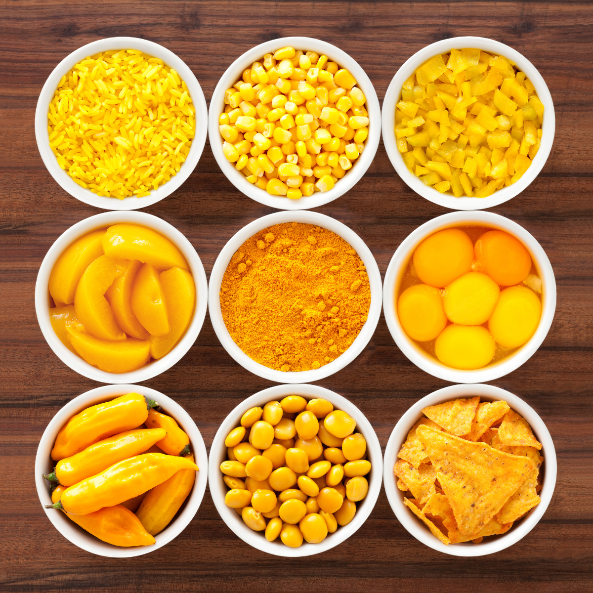 Yellow Foods for Party | LittleHaloJ