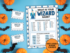 What is your Wizard name Game