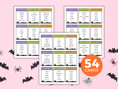 Halloween Forbidden Words