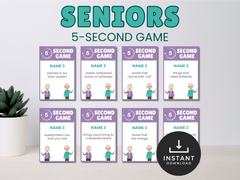 5-Second Game for Seniors