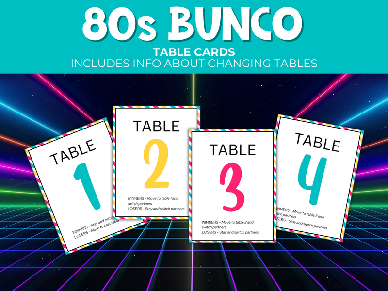 80s Bunco Pack