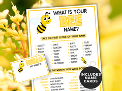 What is your Bee Name