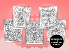 Bible Verse Coloring Pages