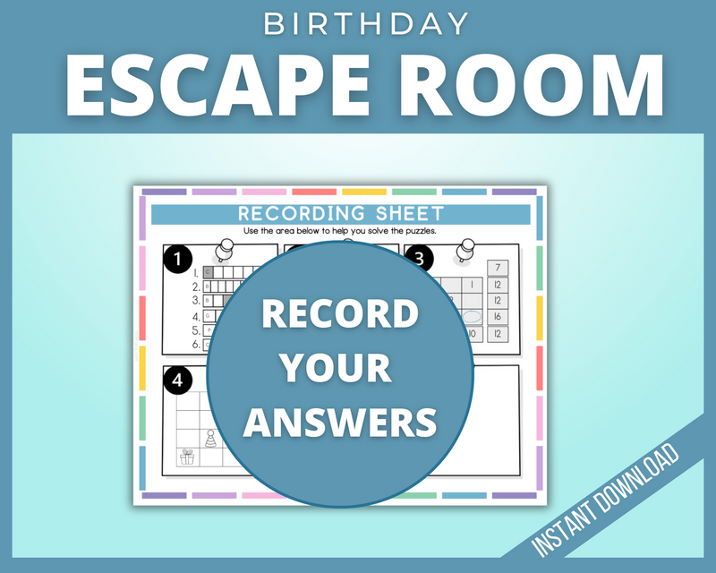 printable birthday escape room answers