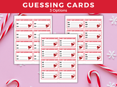 Candy Cane Guessing Game