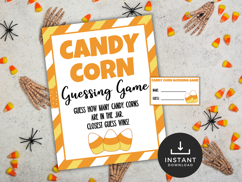 candy corn guessing game