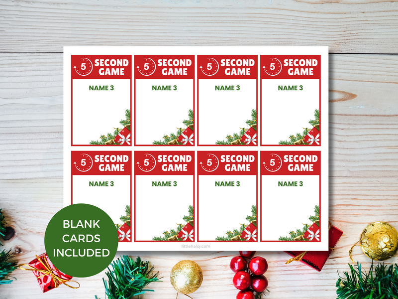 Christmas 5 Second Game