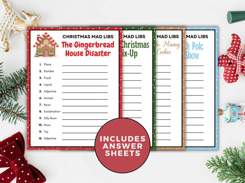 Christmas Mad Libs