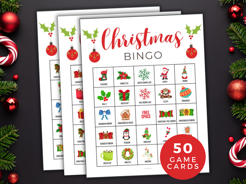 Printable Christmas Bingo Game