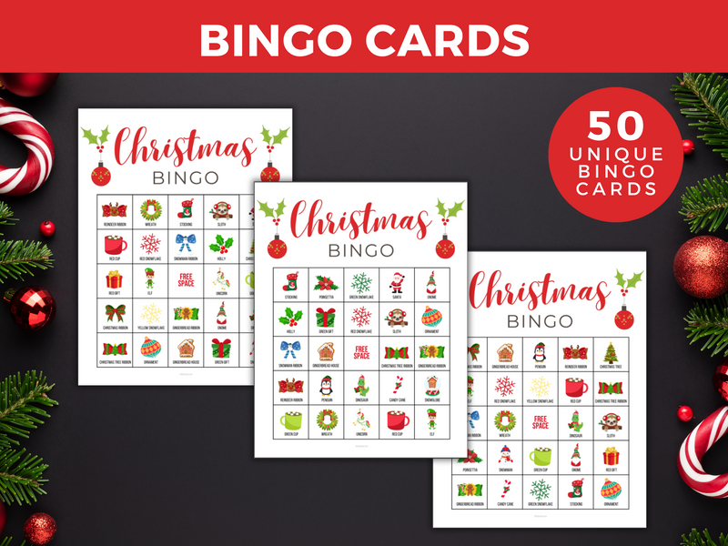 Printable Christmas Bingo Game