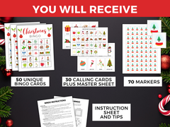 Printable Christmas Bingo Game