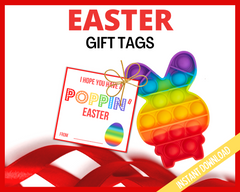 Have a Poppin Easter Gift Tag