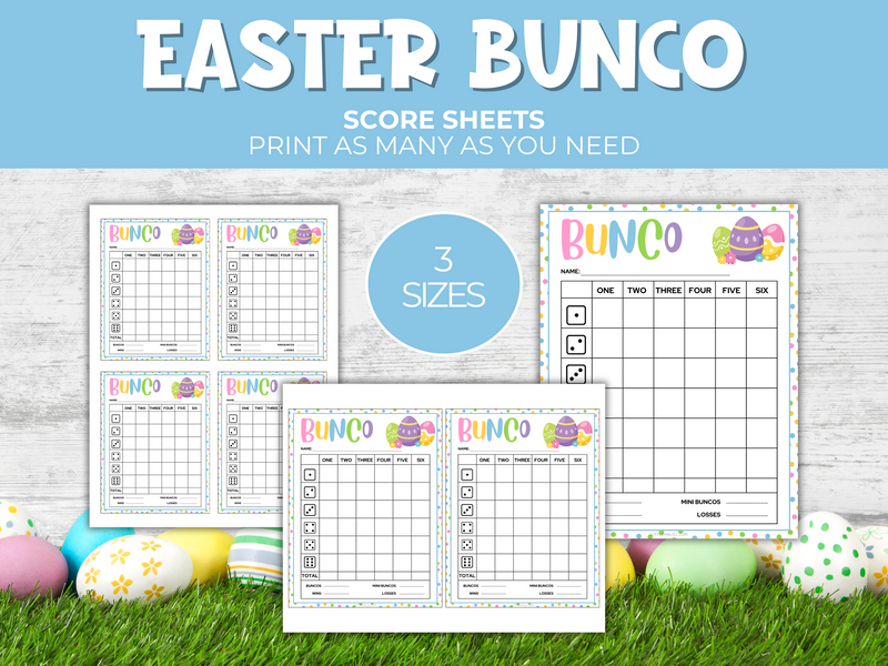 Easter Bunco Pack